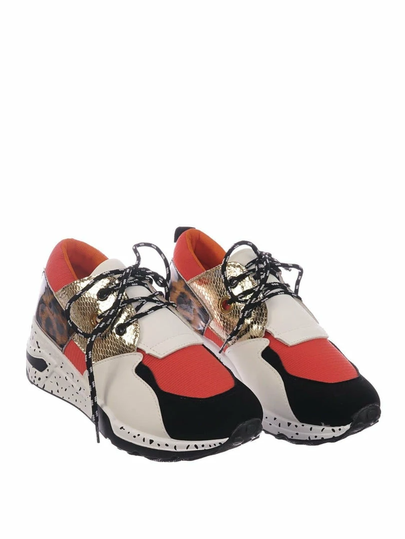 Forever Link Galaxy01 Chunky Daddy Platform Sneaker - Women Jogger Color Block Retro Shoe