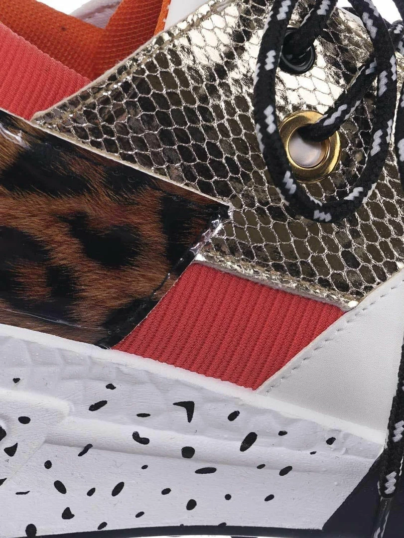 Forever Link Galaxy01 Chunky Daddy Platform Sneaker - Women Jogger Color Block Retro Shoe