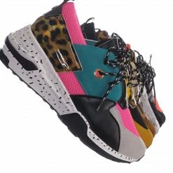 Forever Link Galaxy01 Chunky Daddy Platform Sneaker - Women Jogger Color Block Retro Shoe