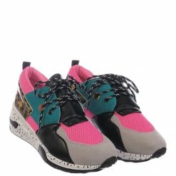 Forever Link Galaxy01 Chunky Daddy Platform Sneaker - Women Jogger Color Block Retro Shoe