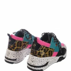 Forever Link Galaxy01 Chunky Daddy Platform Sneaker - Women Jogger Color Block Retro Shoe