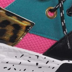 Forever Link Galaxy01 Chunky Daddy Platform Sneaker - Women Jogger Color Block Retro Shoe