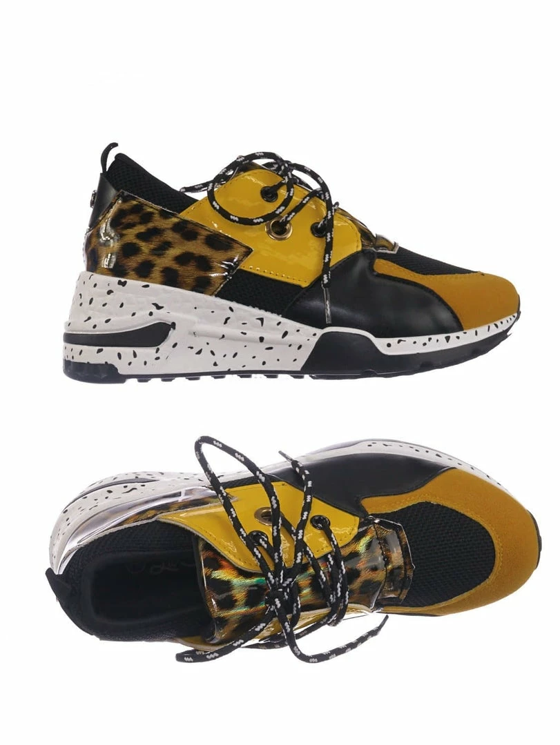 Forever Link Galaxy01 Chunky Daddy Platform Sneaker - Women Jogger Color Block Retro Shoe