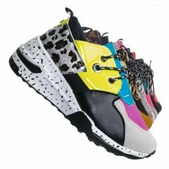 Forever Link Galaxy01 Chunky Daddy Platform Sneaker - Women Jogger Color Block Retro Shoe