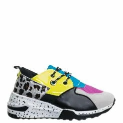 Forever Link Galaxy01 Chunky Daddy Platform Sneaker - Women Jogger Color Block Retro Shoe