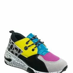 Forever Link Galaxy01 Chunky Daddy Platform Sneaker - Women Jogger Color Block Retro Shoe