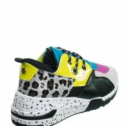 Forever Link Galaxy01 Chunky Daddy Platform Sneaker - Women Jogger Color Block Retro Shoe