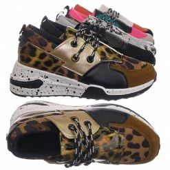 Forever Link Galaxy01K Kids Unisex Multicolor Trainer - Children Color Paneled Chunky Sneaker