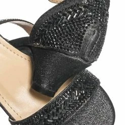 Forever Link New Gipsy5K Girls Children Heel Princess Dress Sandals W Sparkly Rhinestone Glitter