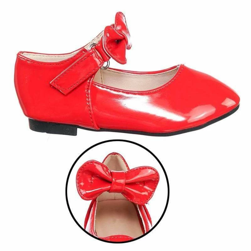 Forever Link New Gloria64KA Simple Baby Toddler Girls Flat Ballet Ballerina Mary-Jane Shoes