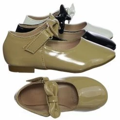 Forever Link New Gloria64KA Simple Baby Toddler Girls Flat Ballet Ballerina Mary-Jane Shoes