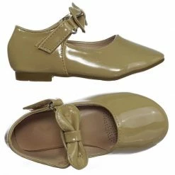 Forever Link New Gloria64KA Simple Baby Toddler Girls Flat Ballet Ballerina Mary-Jane Shoes