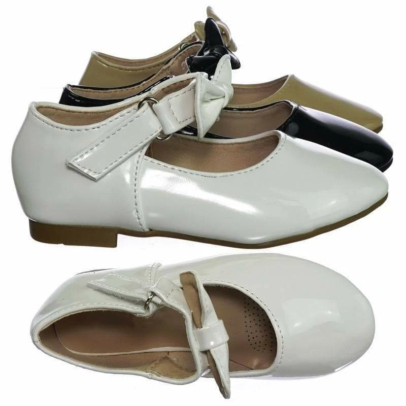 Forever Link New Gloria64KA Simple Baby Toddler Girls Flat Ballet Ballerina Mary-Jane Shoes