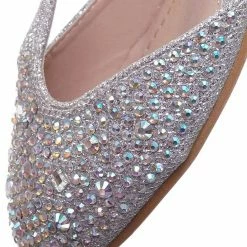 Forever Link Jemma12K Children Girls Glitter Rhinestone Pumps - Kids Party Sparkling Shoes New