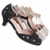 Forever Link Jemma12K Children Girls Glitter Rhinestone Pumps - Kids Party Sparkling Shoes New