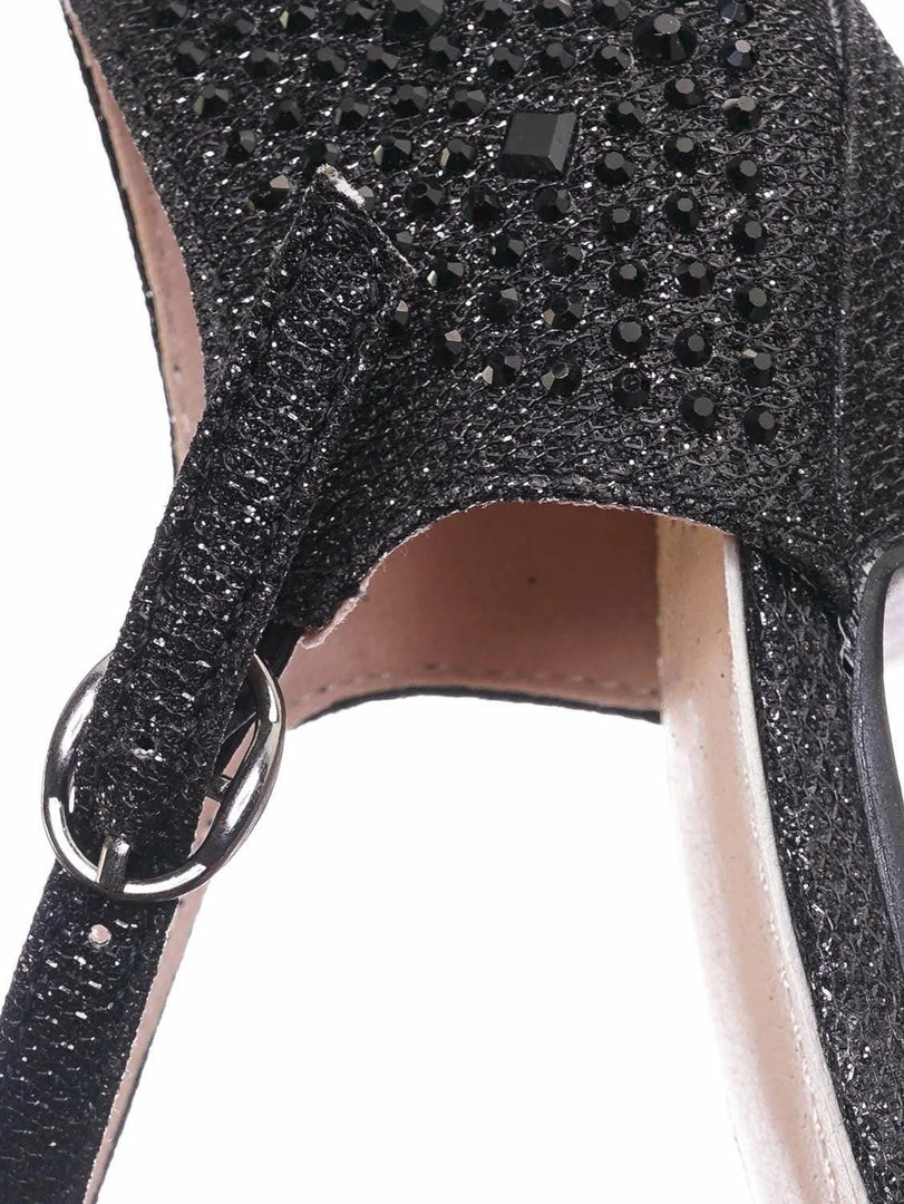 Forever Link Jemma12K Children Girls Glitter Rhinestone Pumps - Kids Party Sparkling Shoes New