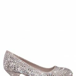 Forever Link Jemma31K Children Girl Rhinestone Crystal Glitter Pump For Wedding & Parties