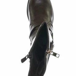 Forever Link Justina52K Children's Engineer Harness Boots - Kids Girls Steampunk Riding Shoe