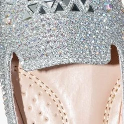 Forever Link Larissa79k Childrens Rhinestone Ballet Loafer - Girl Kids Glitter Crystal Flats