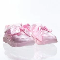 Forever Link New Mode6 Forever Satin Ribbon Slip Jogger Sneaker W Lightweight Flatform