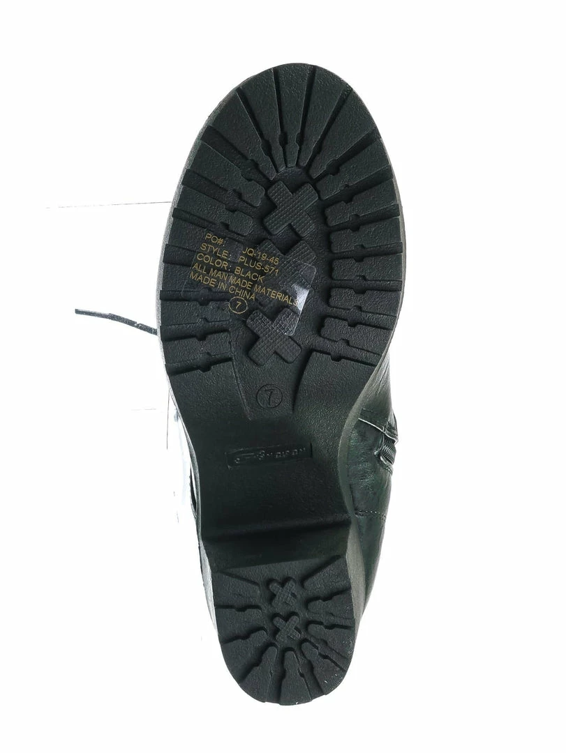 Forever Link Plus571 Vintage Military Combat Boots - Womens Engineered Lace Up Shoe New