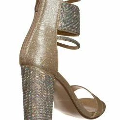 Forever Link Quality84 Rhinestone Crystal Dress Sandal - Wedding Party High Heel Shoes