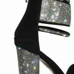 Forever Link Quality84 Rhinestone Crystal Dress Sandal - Wedding Party High Heel Shoes