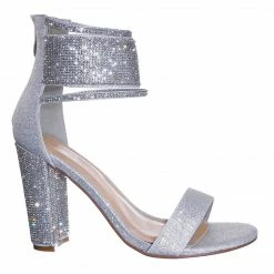 Forever Link Quality84 Rhinestone Crystal Dress Sandal - Wedding Party High Heel Shoes
