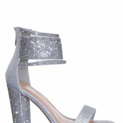 Forever Link Quality84 Rhinestone Crystal Dress Sandal - Wedding Party High Heel Shoes
