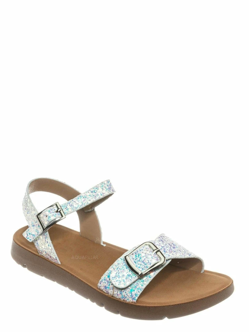 Forever Link Reform29k Girl Children Comfort Flat Sandal - Kids Size Open Toe Shoe