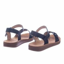 Forever Link New Reform9 Comfortable Flatform Open Toe Sandal W Rubber Outsole & Ankle Strap