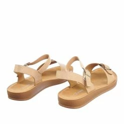 Forever Link New Reform9 Comfortable Flatform Open Toe Sandal W Rubber Outsole & Ankle Strap