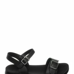 Forever Link New Reform9 Comfortable Flatform Open Toe Sandal W Rubber Outsole & Ankle Strap