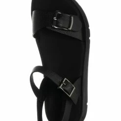 Forever Link New Reform9 Comfortable Flatform Open Toe Sandal W Rubber Outsole & Ankle Strap