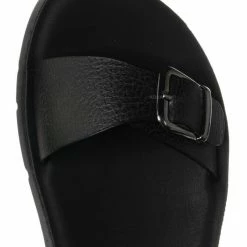 Forever Link New Reform9 Comfortable Flatform Open Toe Sandal W Rubber Outsole & Ankle Strap