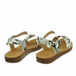 Forever Link Reform9 Comfortable Flatform Open Toe Sandal W Rubber Outsole & Ankle Strap