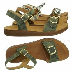 Forever Link Reform9 Comfortable Flatform Open Toe Sandal W Rubber Outsole & Ankle Strap