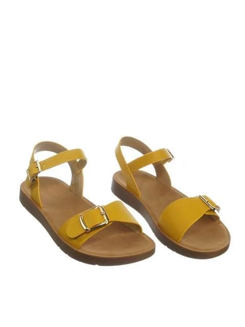 Forever Link New Reform9k Girl Children Comfort Flat Sandal - Kids Size Open Toe Shoe