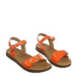 Forever Link New Reform9k Girl Children Comfort Flat Sandal - Kids Size Open Toe Shoe