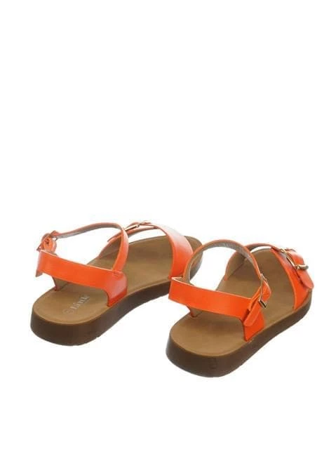 Forever Link New Reform9k Girl Children Comfort Flat Sandal - Kids Size Open Toe Shoe