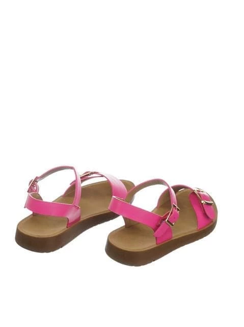 Forever Link New Reform9k Girl Children Comfort Flat Sandal - Kids Size Open Toe Shoe