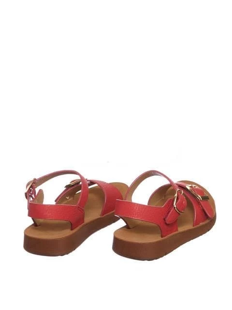 Forever Link New Reform9k Girl Children Comfort Flat Sandal - Kids Size Open Toe Shoe