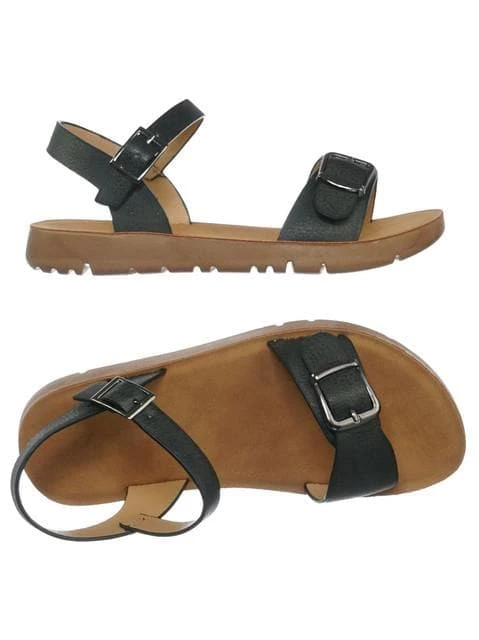 Forever Link New Reform9k Girl Children Comfort Flat Sandal - Kids Size Open Toe Shoe