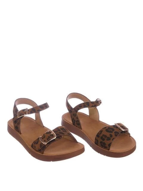 Forever Link New Reform9k Girl Children Comfort Flat Sandal - Kids Size Open Toe Shoe