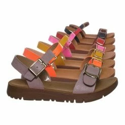 Forever Link New Reform9k Girl Children Comfort Flat Sandal - Kids Size Open Toe Shoe