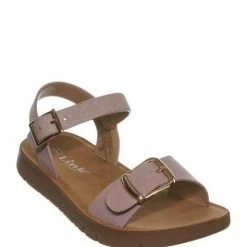 Forever Link New Reform9k Girl Children Comfort Flat Sandal - Kids Size Open Toe Shoe