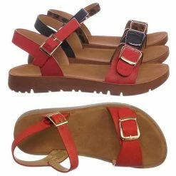Forever Link New Reform9k Girl Children Comfort Flat Sandal - Kids Size Open Toe Shoe
