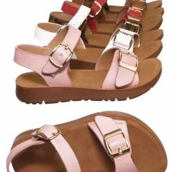 Forever Link Reform9KA Baby Toddler Comfort Flat Sandal - Unisex Infant Size Open Toe Shoe