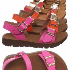 Forever Link Reform9KA Baby Toddler Comfort Flat Sandal - Unisex Infant Size Open Toe Shoe