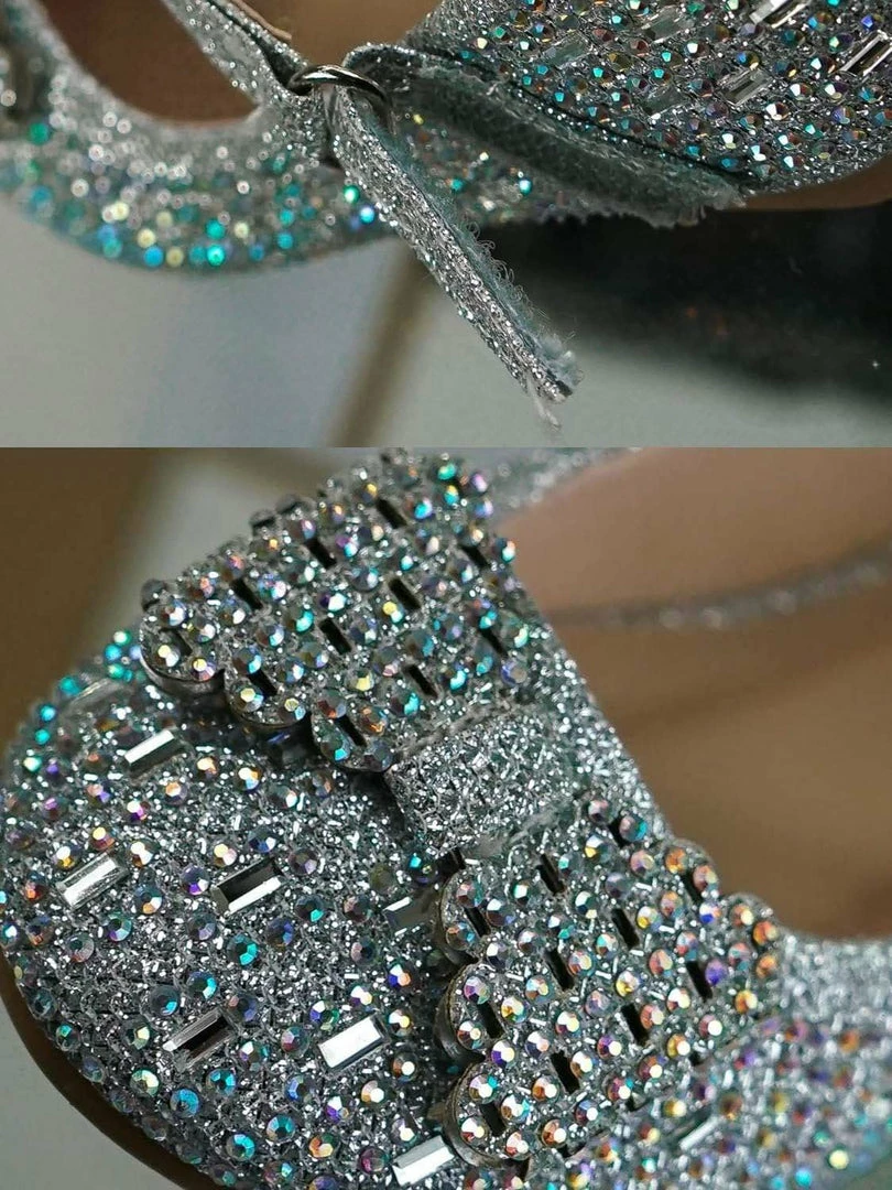 Forever Link New Sabina72KA Baby Toddler Rhinestone Mary Jane Ballet Flat - Kids Dress Shoes